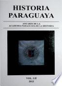 2012 - Vol. 52 - Historia Paraguaya
