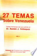 27 temas sobre Venezuela