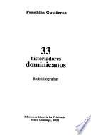 33 historiadores dominicanos