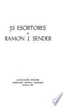 53 escritores a Ramón J. Sender