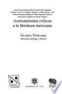 Acercamientos críticos a la literatura mexicana