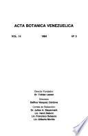 Acta Botánica Venezuélica