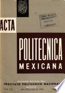 Acta politécnica mexicana
