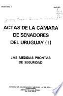 Actas de la Camara de Senadores del Uruguay