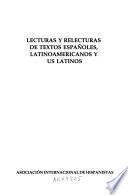 Actas Irvine-92: Lecturas y relecturas de textos españoles, latinoamericanos y US latinos