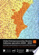 Actividad Emprendedora en la Comunidad Valenciana. Informe GEM 2020 - 2021