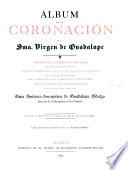 Album de la coronación de la Sma. Virgen de Guadalupe