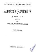 Alfonso X y Sancho IV