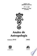 Anales de antropología