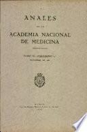 Anales de la Academia Nacional de Medicina - 1931 - 2a época - Tomo II - Cuaderno 1