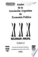 Anales de la Asociación Argentina de Economía Politíca