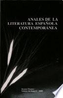 Anales de la Literatura Española Contemporánea