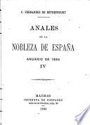 Anales de la nobleza de España