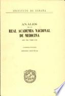 Anales De La Real Academia Nacional De Medicina - 1986 - Tomo CIII - Cuaderno 2
