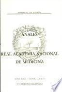 Anales de la Real Academia Nacional de Medicina - 2007 - Tomo CXXIV - Cuaderno 2