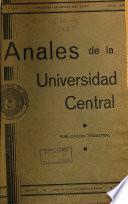 Anales de la Universidad Central del Ecuador