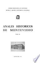 Anales históricos de Montevideo