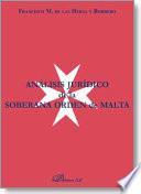 Análisis jurídico de la soberana orden de Malta