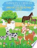 Animales y Crías de Animales Libro para Colorear para Niños