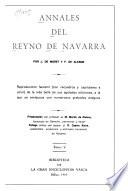 Annales del reyno de Navarra