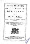 Annales Del Reyno De Navarra