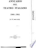 Annuario del teatro Italiano