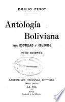 Antología boliviana