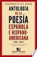 Antología de la poesía española e hispanoamericana (1882-1932)
