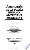 Antología de la poesía hispanoamericana moderna