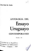 Antología del ensayo uruguayo contemporáneo