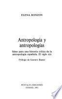 Antropología y antropologías