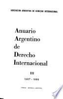 Anuario argentino de derecho internacional