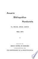 Anuario bibliográfico hondureño