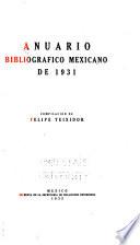 Anuario bibliográfico mexicano