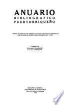 Anuario bibliografico puertorriqueno