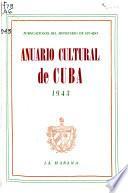 Anuario cultural de Cuba