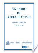 Anuario de Derecho Civil (Tomo LXXV, fascículo IV, octubre-diciembre 2022)