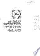 Anuario de Estudios Literarios Galegos
