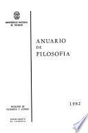 Anuario de filosofía