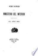 Anuario del Ministerio del Interior