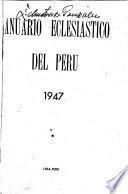 Anuario eclesiástico del Perú