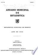 Anuario estadístico de Bogotá, D.E.