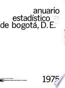 Anuario estadístico de Bogotá, Distrito Especial