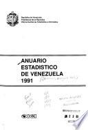 Anuario estadístico de Venezuela