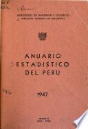Anuario estadístico del Peru