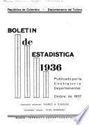Anuario estadístico, histórico, geográfico de los municipios del Tolima