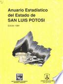 Anuario estadístico. San Luis Potosí 1994