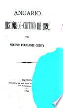 Anuario histórico-crítico de 1891
