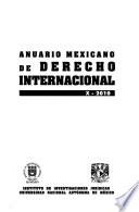 Anuario mexicano de derecho internacional