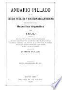 Anuario Pillado de la deuda pública y sociedades anónimas establecidas en las repúblicas Argentina y del Uruguay para ...